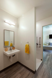 Ubytování pro lidi bez domova v LA, NAC Architecture