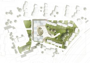 Jean Rostand School, SAM architecture, situace