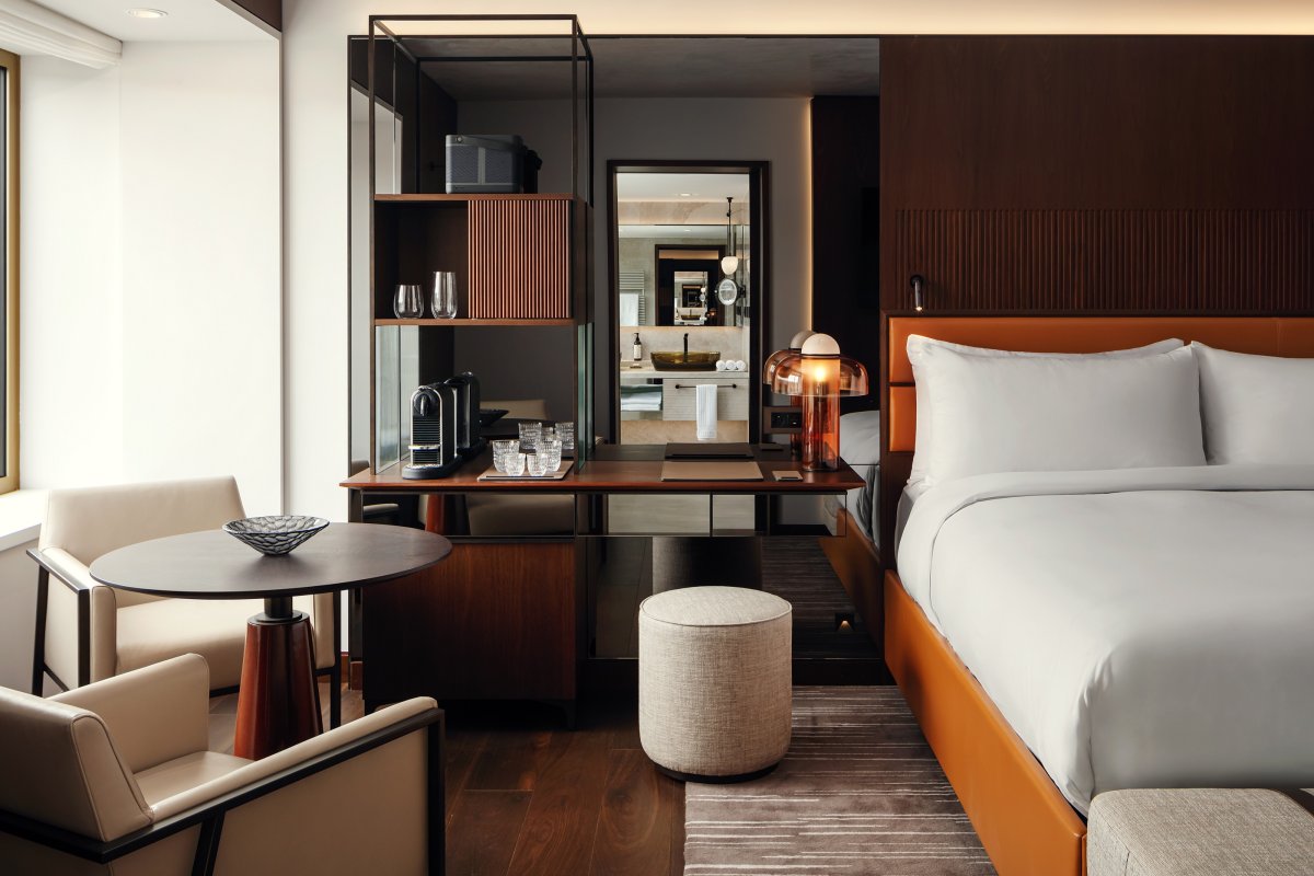 Hotelový pokoj Fairmont Golden Prague