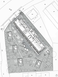 Mateřská škola ve Staré ulici, situace, 3+1 architekti