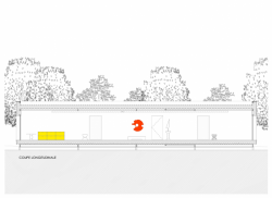 Spray architecture, Un Dernier voyage, řez podélný – foto