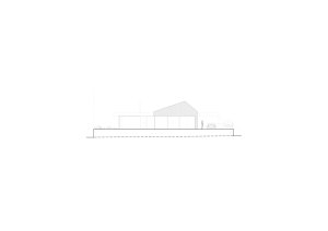 Rodinný dům Radimovice, jižní pohled, Ateliér Kunc Architects a DMAE architects