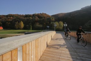 Pešia a cyklistická lávka SK_PL, zerozero