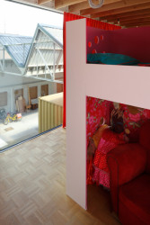 Přestavba industriální budovy na rodinný dům v Gentu, NU architectuuratelier