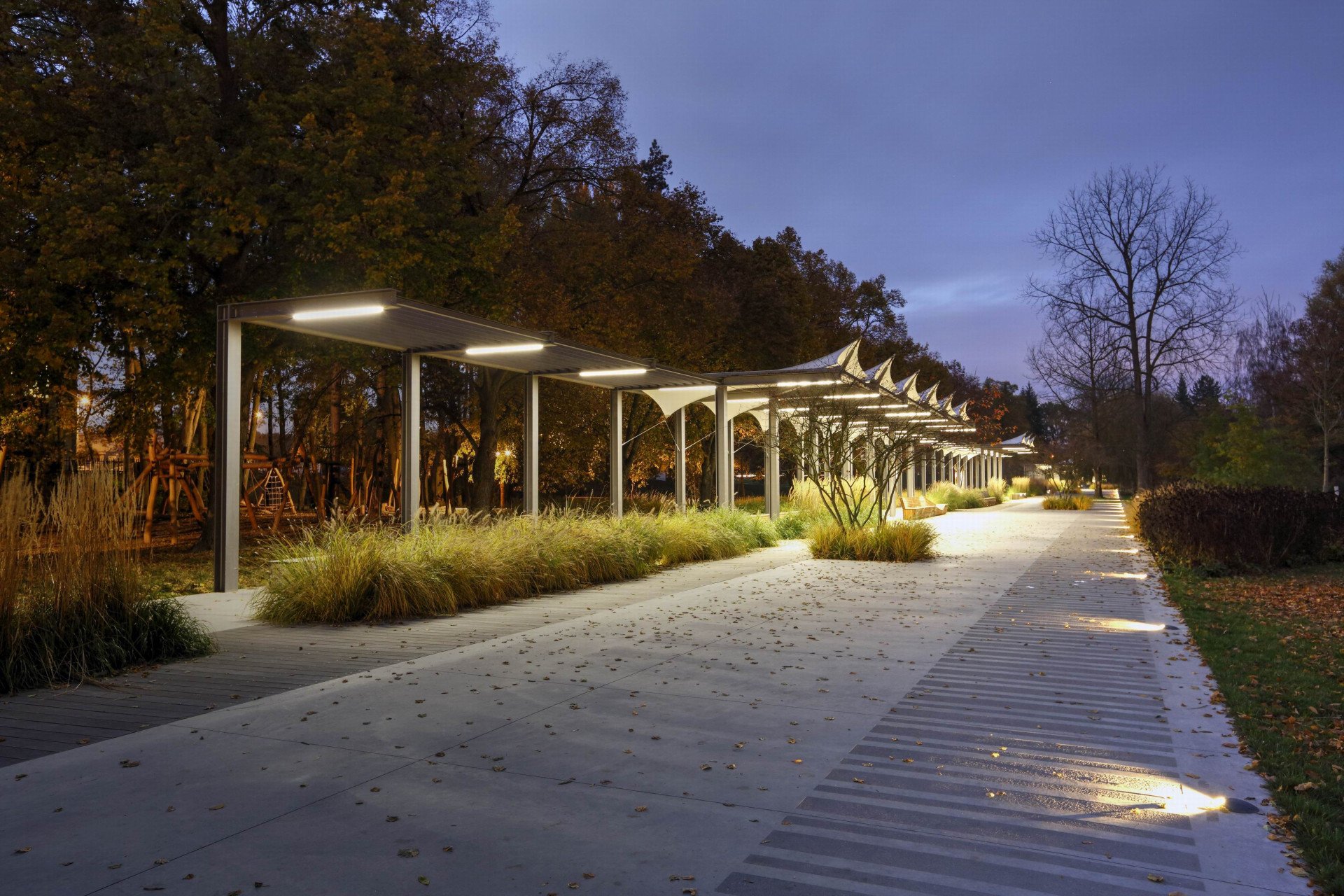 Podzámecký park - Tyršovy sady v Pardubicích (New Visit),
Stavba roku 2017, Cena předsedy Senátu Parlamentu České republiky, Cena Ministerstva pro místní rozvoj ČR a Asociace pro urbanismus a územní plánování v soutěži Stavba roku 2017, Park roku 2019, 2. cena European Garden Award 2022