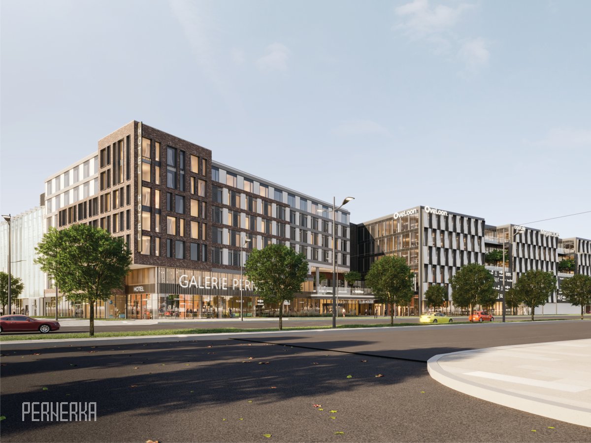 Za architektonickou podobou projektu Galerie Pernerka stojí architektonická kancelář CHAPMAN TAYLOR.