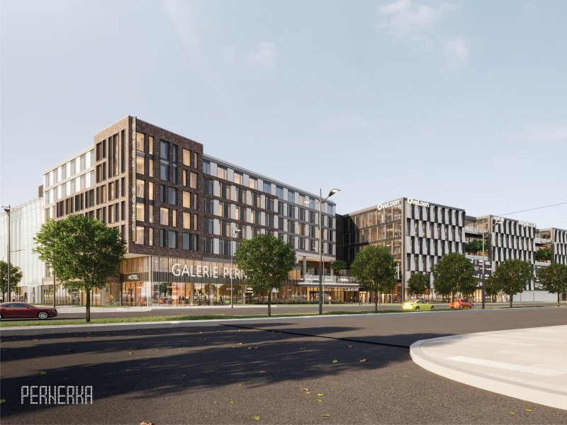 Za architektonickou podobou projektu Galerie Pernerka stojí architektonická kancelář CHAPMAN TAYLOR.