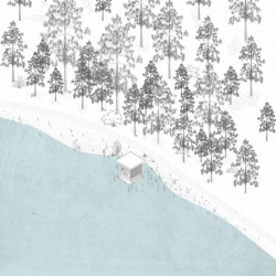 Vu Dinh Quang, Daniela Míková a Ondřej Novák, Malá architektura pro Velký rybník, sauna v Komoře - foto