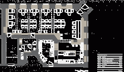 mar.s architects, Nejen bistro, půdorys - foto