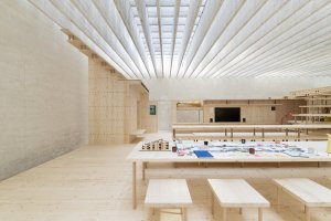 Severský pavilon Norska, Švédska a Finska se zaměřil na téma cohousingu. Foto: Chiara Masiero Sgrinzatto, Luca Nicolo Vascon