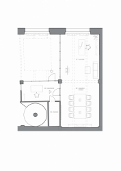 COLL COLL, Kancelář ředitele Seznam.cz, půdorys – foto