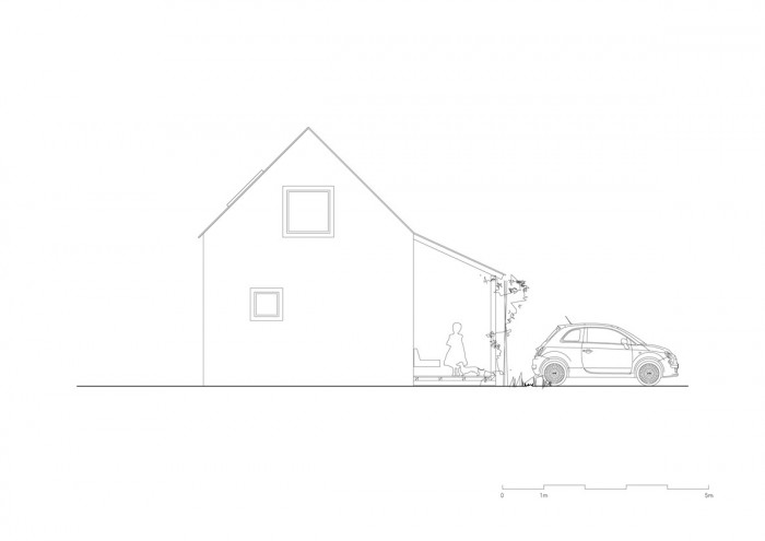 IST - Rodinný dům, pohled, JRKVC