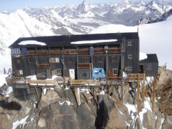 Horská chata Capanna Regina Margherita