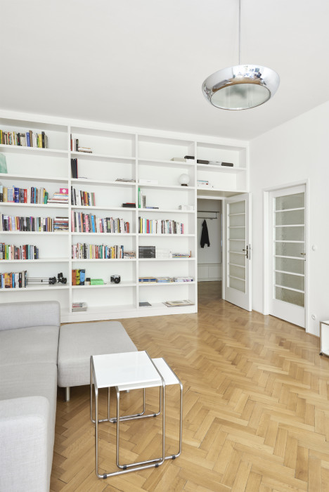 Byt Vinohrady I, 0,5 Studio/ MgA. Pavel Nový, MgA. Vít Svoboda