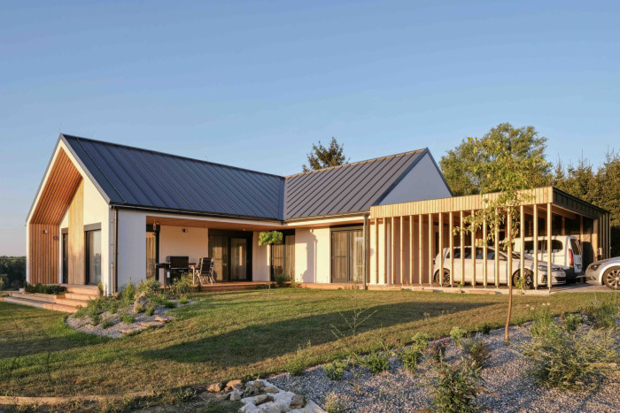 Dům na Písecku pro tříčlennou rodinu