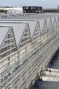 Nantes Saint - přestavba skladiště na uměleckou školu, Franklin Azzi Architecture