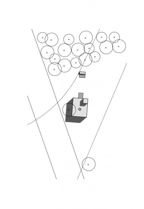 Kaple sv. Vendelína, situace, Pelčák a partner architekti