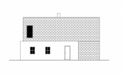 Chata na Vysočině, jižní pohled, Urban Čelikovský architekti