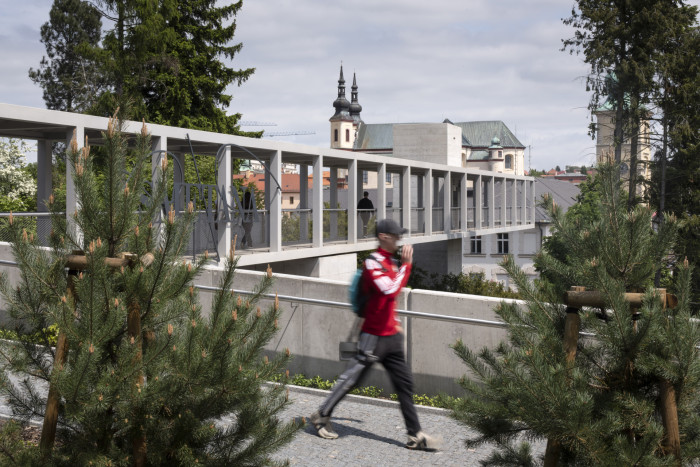 Lávka v Litomyšli od EHL & KOUMAR ARCHITEKTI