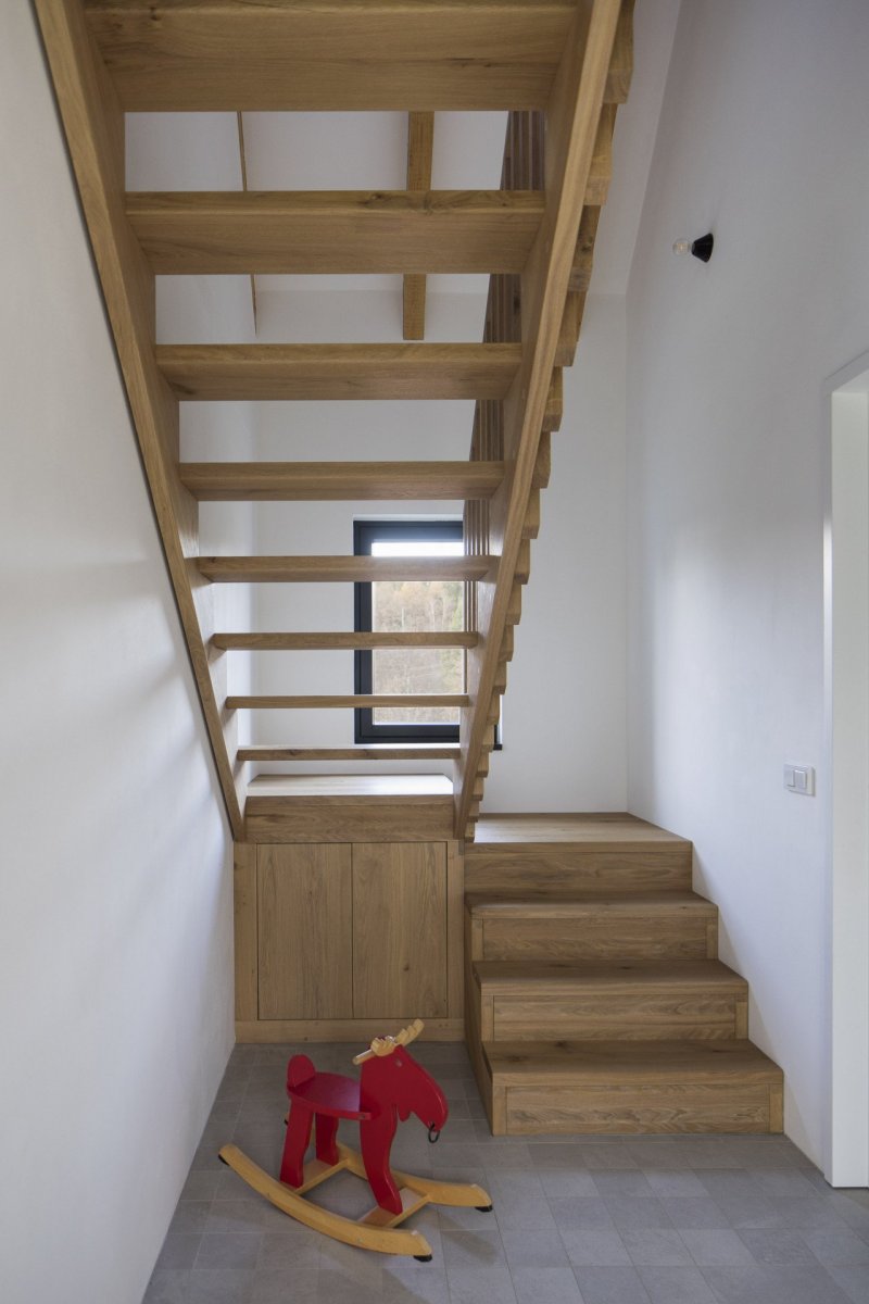 Rekreační rodinný dům od studia Lenka Míková architekti