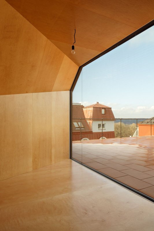 Uhlík architekti, Činžovní dům Letná, nástavba – foto