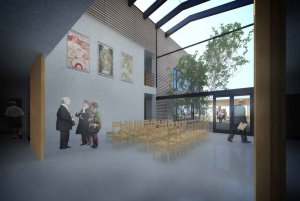Bytový dům pro seniory ve Staříči, Kamil Mrva Architects / Kamil Mrva, Martin Rosa, vizualizace