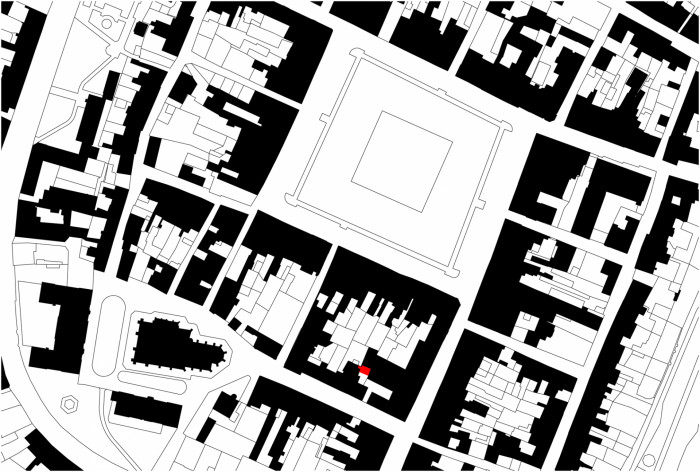 Přístavba kanceláře ve Vysokém Mýtě, Prokš Přikryl architekti / Martin Prokš, Marek Přikryl, schwarzplan