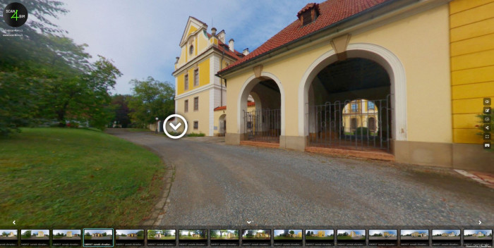 Ukázka virtuální prohlídky od SCAN4BIM