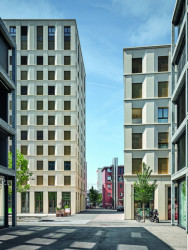 Tým č. 15 Pavel Hnilička Architects+Planners + Baumschlager Eberle Architects, referenční projekt Kern Süd Uster, Uster (CH)