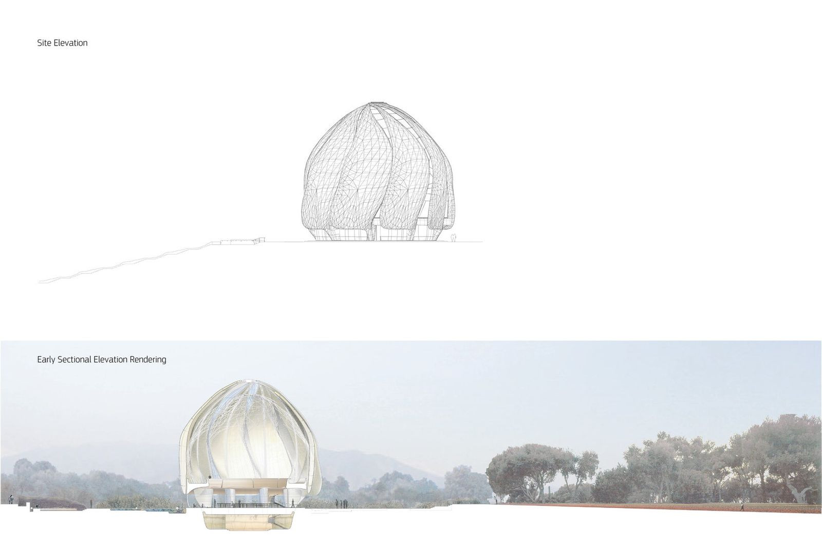 Báháí chrám v Santiagu, Chile