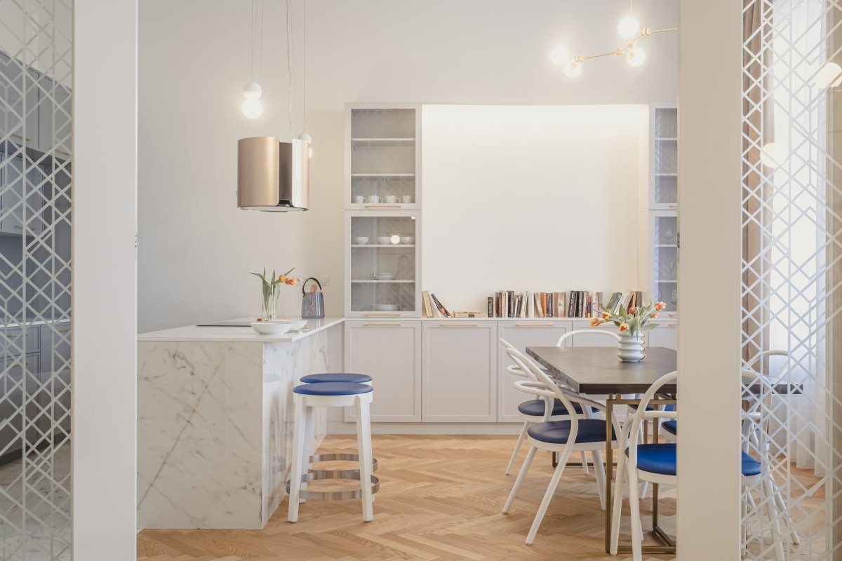 Interiér bytu, Šimoník architekti