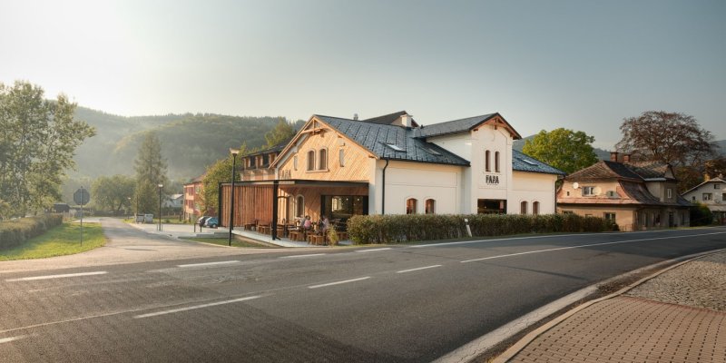 FARA hostinec v Loučné nad Desnou, Fandament architects