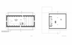 Přestavba chaty ve Svatém Petru, Znamení čtyř - architekti, půdorysy 3NP