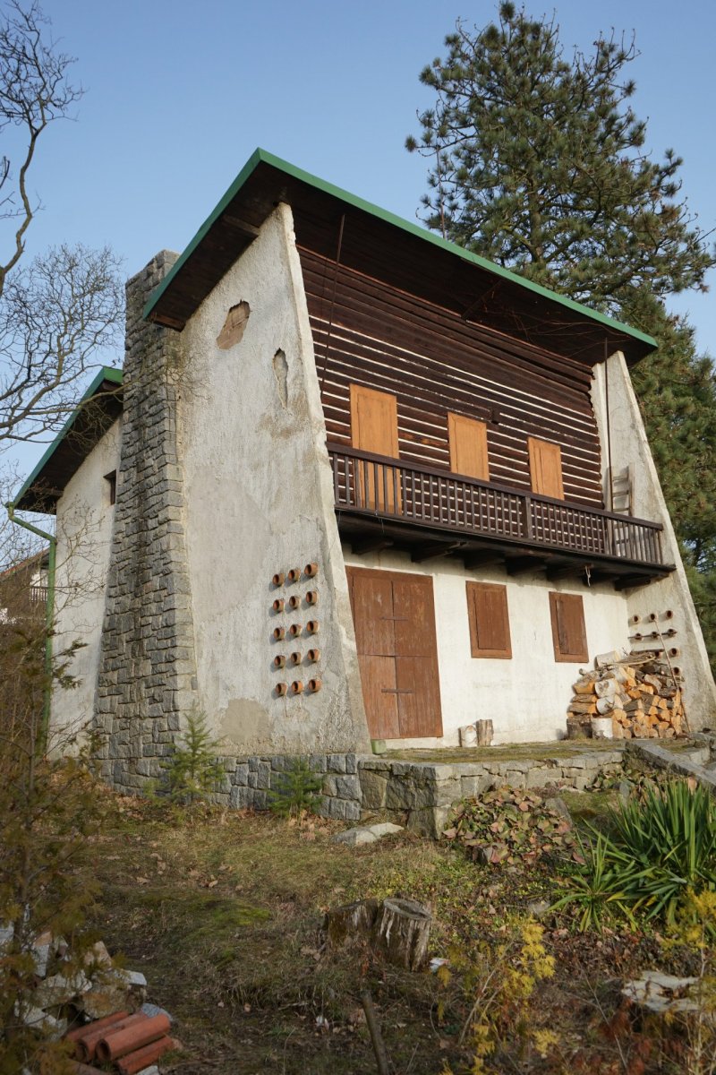 Jiří Gočár, Víkendový domek paní A., Kamenný Přívoz, 1940