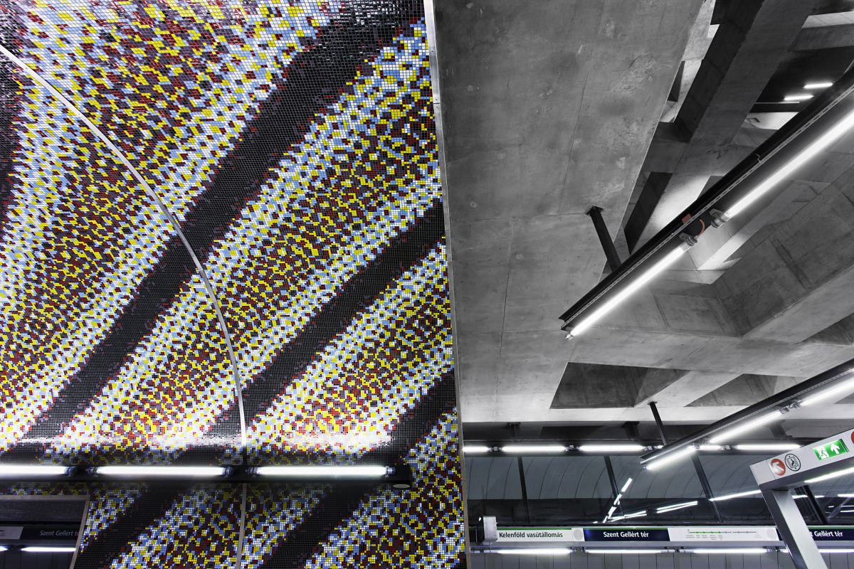 Zastávka metra GELLÉRT na lince M4 v Budapešti, Sporaarchitects