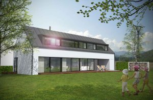 Rodinný dům ve Smilovicích, Kamil Mrva Architects / Kamil Mrva, vizualizace