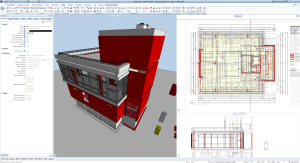 Ateliér nodum zpracoval projekt kavárny na Petříně v BIM program od společnosti Allplan