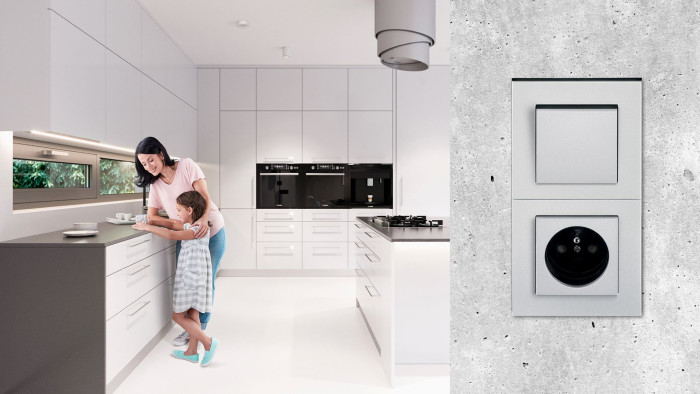 Český bestseller Levit® v titanové barvě.