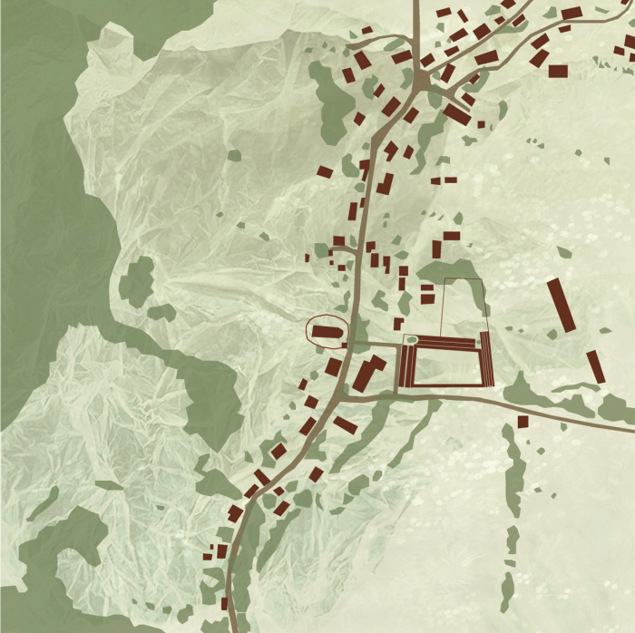 Patrik Kovaľ, Kláštor v Zdislave, situace - foto