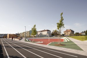 Revitalizace areálu kasáren ve Vysokém Mýtě podle návrhu Barbory Srpkové a Martina Lukáče