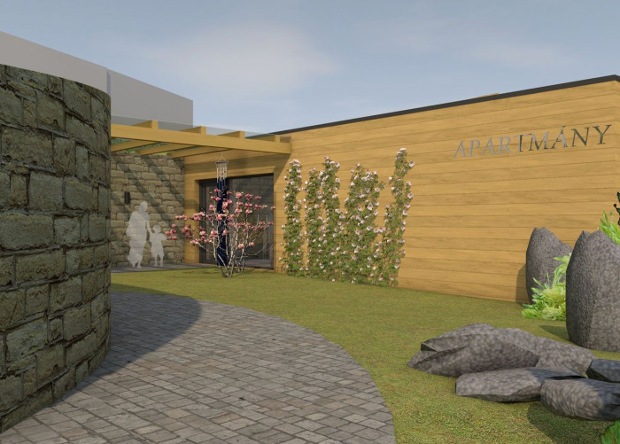 ARCHCON atelier - Hotelové apartmány podle Feng-shui - vizualizace