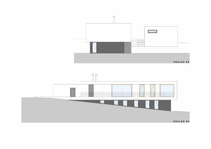 RD Hrabyně II., Atelier38‌ / Tomáš Bindr, Pavlína Harazimová, pohledy