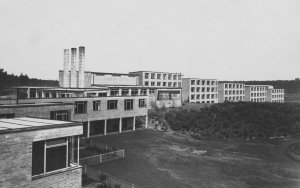 Bývalá škola odborových svazů (ADGB), Bernau, 1928-1930