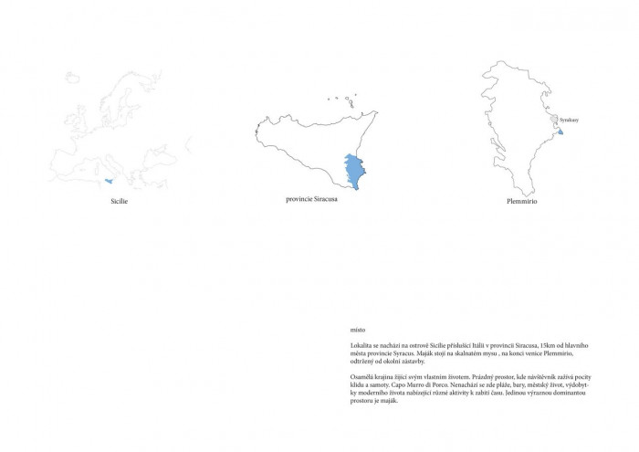 Eliška Kovaříková, Přestavba majáku na hotel v Syrakusách, Itálie – foto