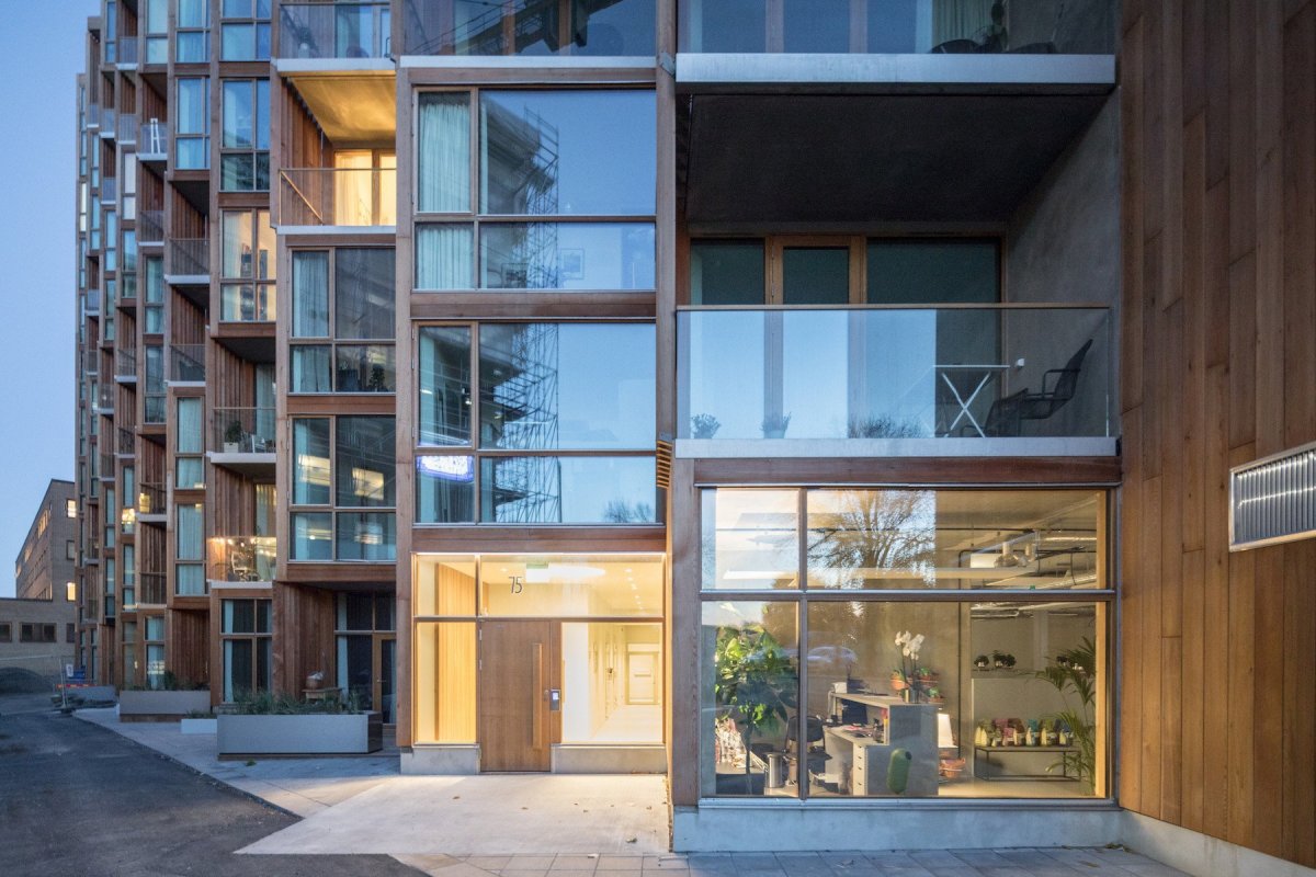 Obytný projekt 79&PARK ve Stockholmu, studio BIG