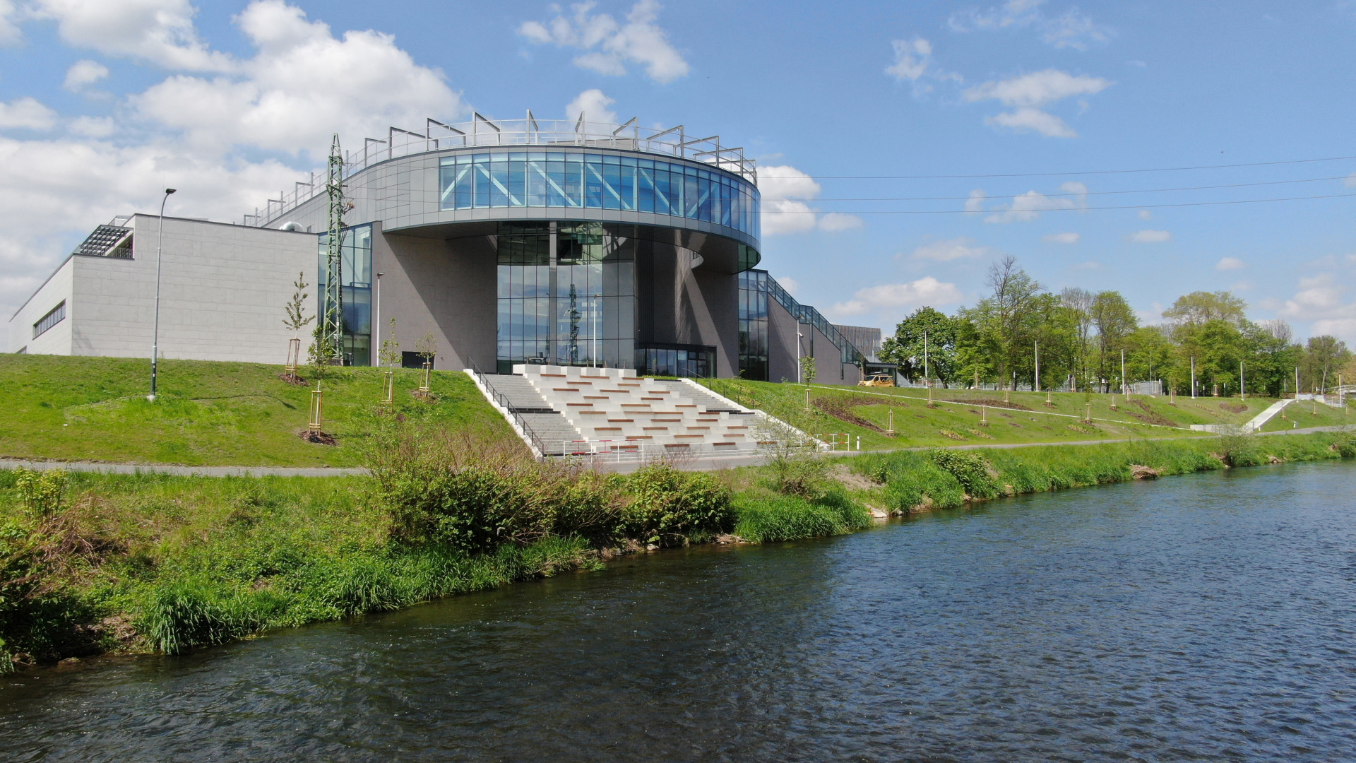 Univerzitní zázemí sportu a behaviorálního zdraví, Ostravská univerzita, autor Ing. arch. Roman Kuba