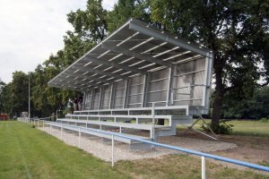 Tribuna fotbalového hřiště TJ Sokol, Záryby