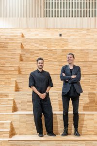 Architekti Robert Schmitz a Oskar Norelius