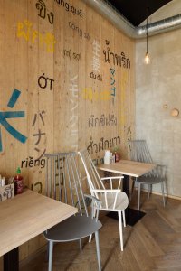 Kryštof Blažek, Interiér restaurace Modrý Zub - foto