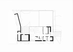 Compass Architekti, Rodinný dom Devín, půdorys 1. NP – foto